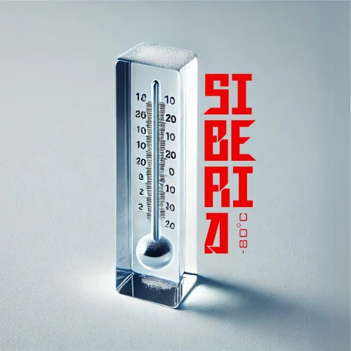 Thermometer with Siberia Snus Logo