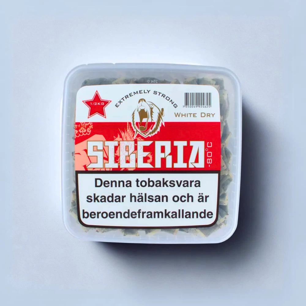 Siberia White Dry 500g Box