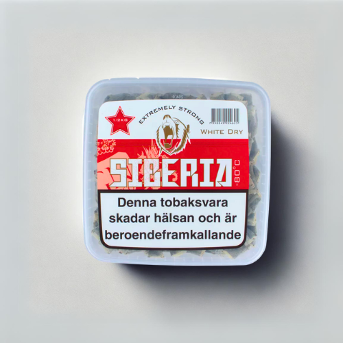 Siberia White Dry 500g Box