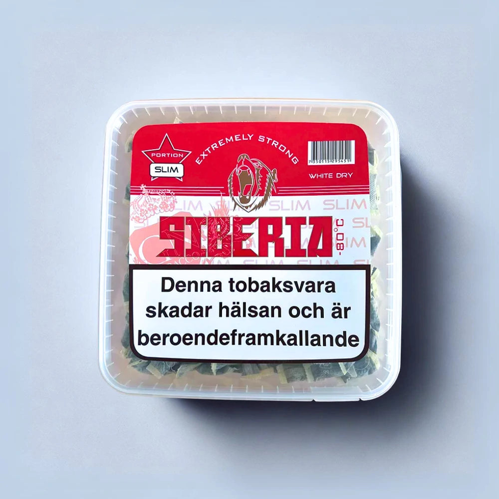 Siberia White Dry Slim 500g Box