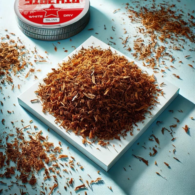 Cut tobacco with Siberia Snus Can