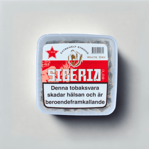 Siberia White Dry 500g Box