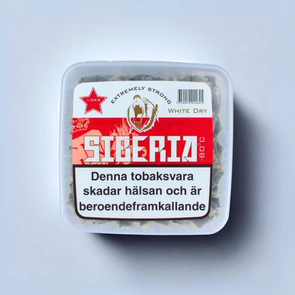 Siberia White Dry 500g Box