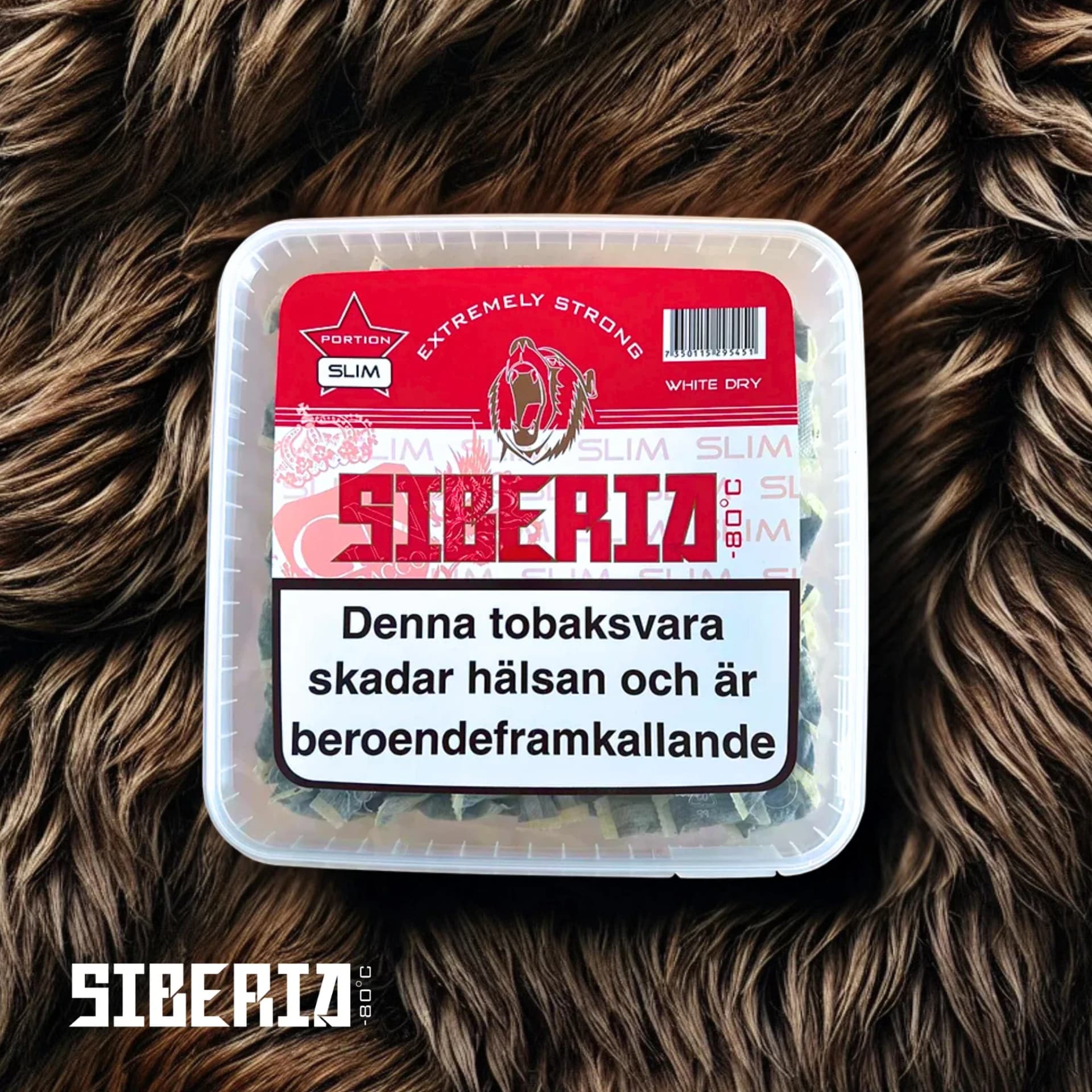 Siberia White Dry 500g Box SLIM