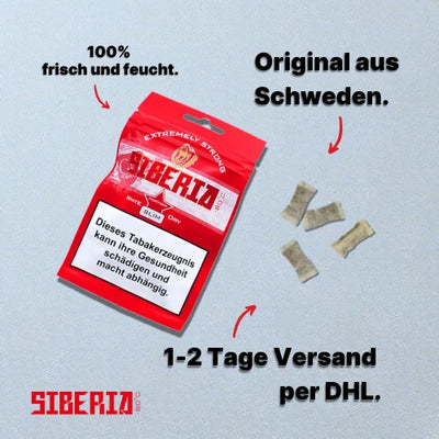 Siberia White Dry Slim Soft Pack siberia-snus.de